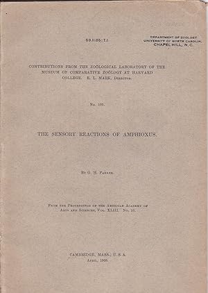 The Sensory Reactions of Amphioxus by G. H. Parker