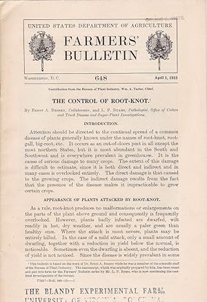 The Control of Root-Knot by Ernst A. Bessey and L. P. Byars