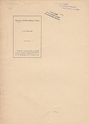 Nature of Mendelian Units by G. N. Collins