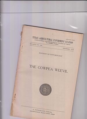 The Cowpea Weevil by Paddock, F. B., H.J. Reinhard.