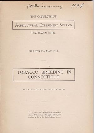 Seller image for Tobacco Breeding in Connecticut by H. K. Hayes, E. M. East, and E. G. Beinhart for sale by Robinson Street Books, IOBA