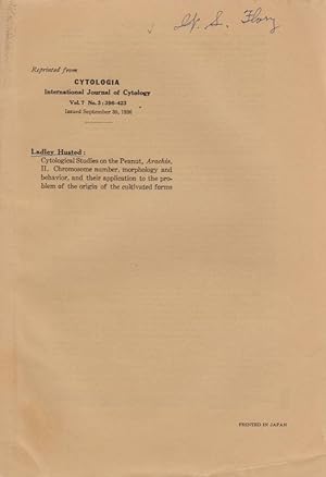 Imagen del vendedor de Cytological Studies on the Peanut, Arachis. II. Chromosome number, morphology and behavior, and their application to the problem of the origin of the cultivated forms by Husted, Ladley a la venta por Robinson Street Books, IOBA