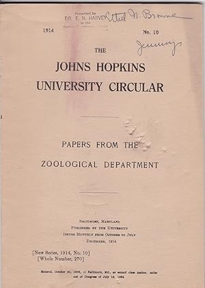 Papers from the Zoological Department by H. S. Jennings