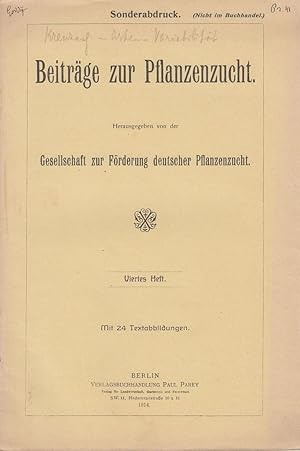 Bild des Verkufers fr Die Entstehung der Arten durch Kreuzung und die Ursache der "Variabilitat" by Lotsy, J.P. zum Verkauf von Robinson Street Books, IOBA