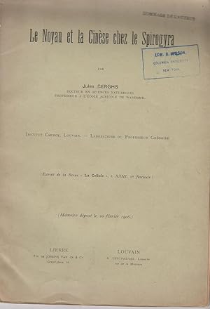 Seller image for Le Noyan et la Cinese chez le Spirogyra by Berghs, Jules for sale by Robinson Street Books, IOBA