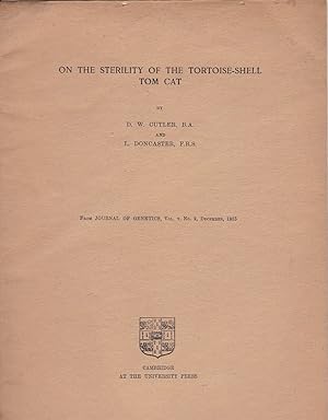 On the Sterility of the Tortoise- Shell Tom Cat by D. W. Cutler and L. Doncaster