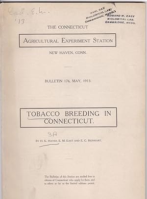 Seller image for Tobacco Breeding in Connecticut by H. K. Hayes, E. M. East, and E. G. Beinhart for sale by Robinson Street Books, IOBA