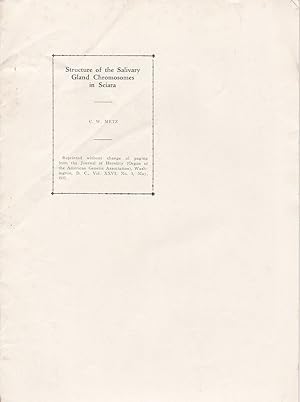 Stucture of the Salivary Gland Chromosomes in Sciara by C. W. Metz