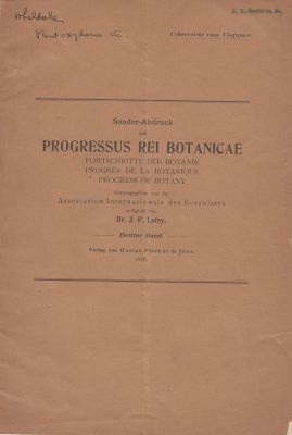 Seller image for Plant Oxydases and the Chemical Inter-Relationships of Colour-Varieties by Wheldale, Muriel for sale by Robinson Street Books, IOBA