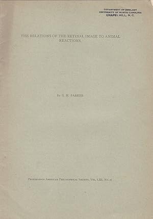 The Relations of the Retinal Image to Animal Reactions by G. H. Parker