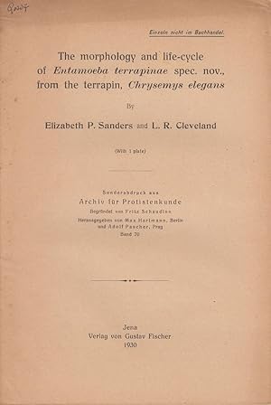 Bild des Verkufers fr The Morphology and Life-Cycle of Entamoeba Terrapinae Spec. Nov., from the Terrapin, Chrysemys Elegans by Sanders, Elizabeth P. and Cleveland, L.R. zum Verkauf von Robinson Street Books, IOBA