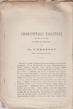 Seller image for Chromatophagus Parasiticus, nov. gen. et nov. spec. by Kerbert, C. for sale by Robinson Street Books, IOBA