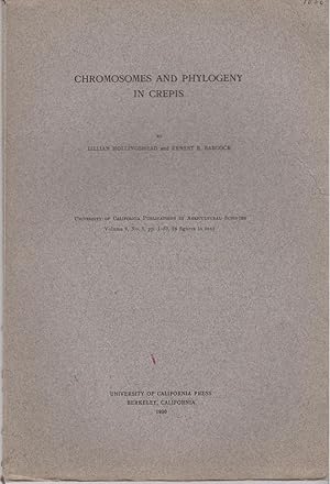 Imagen del vendedor de Chromosomes and Phylogeny in Crepis by Hollingshead, Lillian and Babcock, Ernest B. a la venta por Robinson Street Books, IOBA