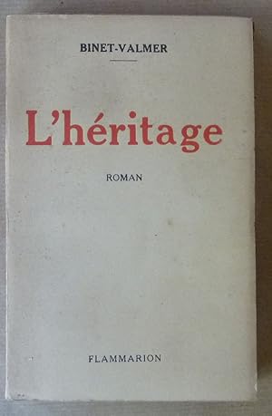 Imagen del vendedor de L'Hritage. a la venta por librairie sciardet