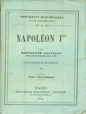 Bild des Verkufers fr Napoleon I Tomo I zum Verkauf von Librodifaccia