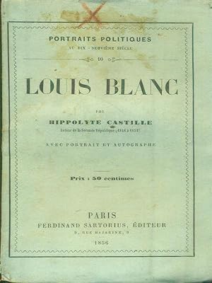 Bild des Verkufers fr Louis Blanc zum Verkauf von Librodifaccia