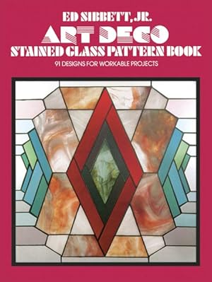 Seller image for Art Deco Stained Glass Pattern Book : 91 Designs for Workable Projects for sale by GreatBookPrices