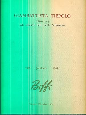 Immagine del venditore per Giambattista Tiepolo 1696-1770 venduto da Librodifaccia