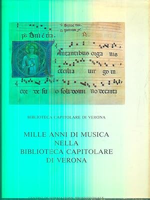 Seller image for Mille anni di musica nella biblioteca capitolare di verona for sale by Librodifaccia