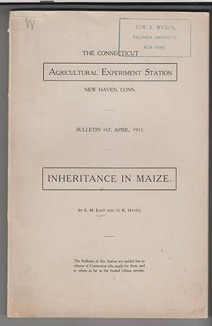 Seller image for Inheritance in Maize by East, E. M. and H. K. Hayes for sale by Robinson Street Books, IOBA