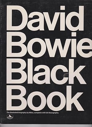 David Bowie Black Book by Miles, Barry