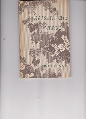 Seller image for Kaiserliche Verse by Tenno, Meiji for sale by Robinson Street Books, IOBA