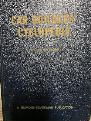 Immagine del venditore per 1961 Car Builders' Cyclopedia of American Practice by Combes, C.L; editor venduto da Robinson Street Books, IOBA