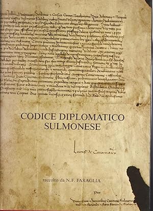 Codice Diplomatico Sulmonese by Papponetti, Giuseppe