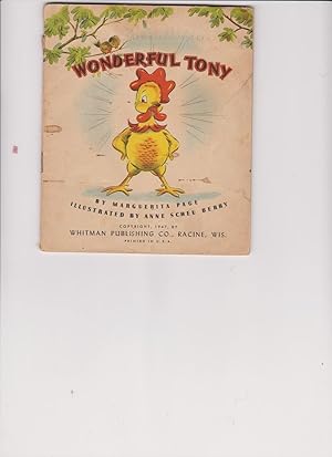 Wonderful Tony by Page, Marguerita; Berry, Anne Scheu