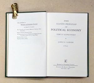 Imagen del vendedor de Some Leading Principles of Political Economy. Newly Expounded. [Reprint]. a la venta por antiquariat peter petrej - Bibliopolium AG