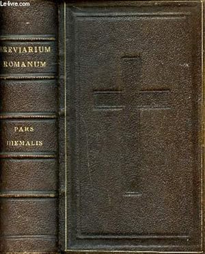 Bild des Verkufers fr Breviarium romanum Pars hiemalis zum Verkauf von Le-Livre
