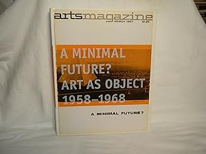 Seller image for A Minimal Future? Art As Object 1958-1968 for sale by curtis paul books, inc.