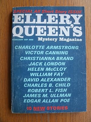 Seller image for Ellery Queen's Mystery Magazine February 1965 for sale by Scene of the Crime, IOBA