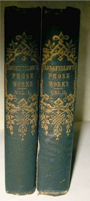 Bild des Verkufers fr Prose Works of Henry Wadsworth Longfellow by Henry Wadsworth Longfellow zum Verkauf von Robinson Street Books, IOBA