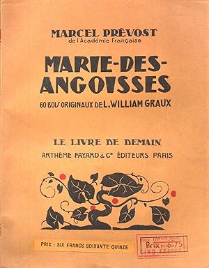 Imagen del vendedor de Marie-des-angoisses a la venta por JP Livres
