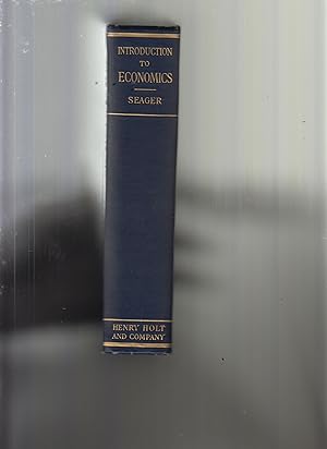Bild des Verkufers fr Introduction to Economics by Seager, Henry Rogers zum Verkauf von Robinson Street Books, IOBA