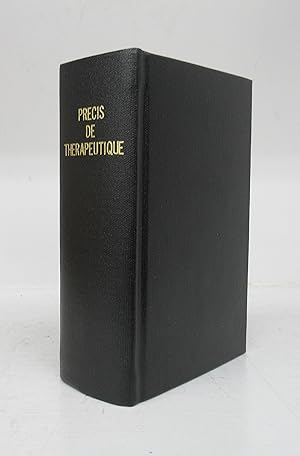Imagen del vendedor de Prcis de Thrapeutique Spciale, de Pharmaceutique et de Pharmacologie; Dictionnaire de Chimie a la venta por Attic Books (ABAC, ILAB)