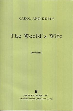 Bild des Verkufers fr The World's Wife by Duffy, Carol Ann zum Verkauf von Robinson Street Books, IOBA