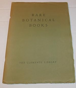 Seller image for FIFTY-FIVE RARE BOOKS FROM THE BOTANICAL LIBRARY OF MRS. ROY ARTHUR HUNT / Loaned for an Exhibition in Honor of the Botanical Society of America at Their Summer Meeting Ann Arbor, August 1949. for sale by Blue Mountain Books & Manuscripts, Ltd.