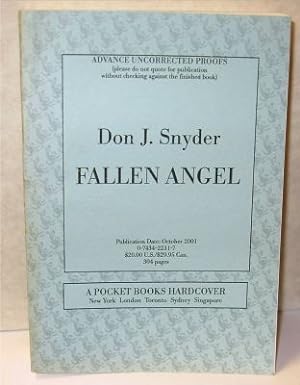 Bild des Verkufers fr Fallen Angel by Snyder, Don J. zum Verkauf von Robinson Street Books, IOBA