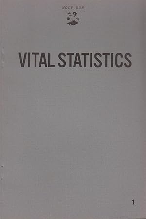 Seller image for Vital Statistics 1 Fall 1978 by Branan, Sandra and Douglas Woolf (ed) for sale by Robinson Street Books, IOBA