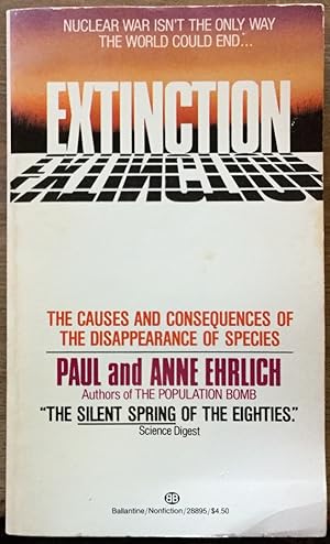 Immagine del venditore per Extinction: The Causes and Consequences of the Disappearance of Species venduto da Molly's Brook Books