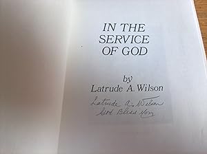 In the Service of God - signed first edition