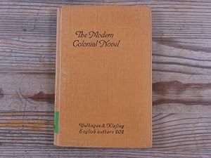 Bild des Verk�ufers f�r The Modern Colonial Novel. zum Verkauf von Antiquariat Bookfarm