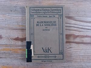 Bild des Verkufers fr Mademoiselle de la Seigliere Comedie en Quatre Actes par Jules Sandeau. zum Verkauf von Antiquariat Bookfarm