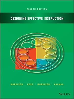 Imagen del vendedor de Designing Effective Instruction a la venta por GreatBookPricesUK