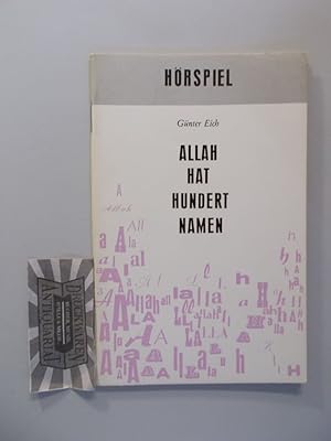 Seller image for Allah hat hundert Namen. Hrspiel. (Schninghs deutsche Textausgaben 325). for sale by Druckwaren Antiquariat
