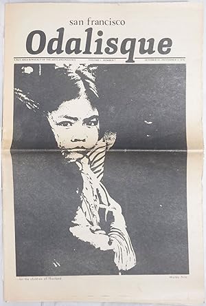 Seller image for San Francisco Odalisque: the Bay Area biweekly of the arts and politics vol. 1, #7, October 14 - November 3, 1976; The Children of Thailand for sale by Bolerium Books Inc.