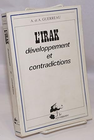 Seller image for L'Irak: developpement et contradictions for sale by Bolerium Books Inc.