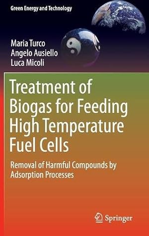 Bild des Verkufers fr Treatment of Biogas for Feeding High Temperature Fuel Cells: Removal of Harmful Compounds by Adsorption Processes (Green Energy and Technology) by Turco, Maria, Ausiello, Angelo, Micoli, Luca [Hardcover ] zum Verkauf von booksXpress